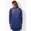 Catherines Women's Plus Size Petite Marled Sweater Cardigan - image 3 of 4