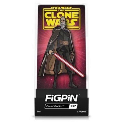 Figpin - FiGPiN - Star Wars The Clone Wars - Count Dooku Enamel Pin (998)