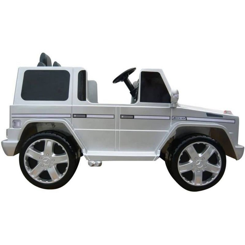 Kid Motorz 12V Mercedes Benz G55 Two Seater Powered Ride-On - Silver, 5 of 6