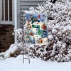Briarwood Lane Winter Garden Flag 12x18 For Outdoor Snowman and Birds For Winter Garden Flag Flags For Outside - 4 of 4