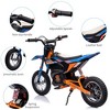 Kids Ride On Electric Motorcycle,250W Motor 13.6MPH Fast Speed Dirt Bike, Off-Road Bike,Twist Grip Throttle, Air-Filled Tires,for Teens - 2 of 4