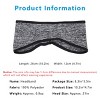 Anna-Kaci Sports Headband Moisture-Wicking for Running Workouts Exercise Men and Women Winter Ear Warmer - 4 of 4