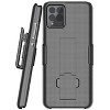 Nakedcellphone Combo for T-Mobile REVVL 6X Pro 5G (2023) / REVVL 6 Pro 5G (2022) - Case with Stand and Belt Clip Holster - 2 of 4