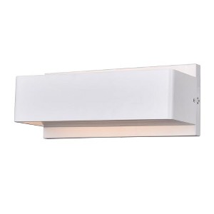 CWI Lighting Lilliana LED Wall Sconce With White Finish - 1 of 4