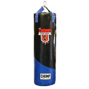 Amber Fight Gear The Champ Punching Bag  Triple-Stitched, 360° Striking for Boxing, MMA, Muay Thai & Fitness, Black,70 LB Filled, - 1 of 1