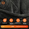 Joyfy Wearable Blanket Hoodie for Kids Adults Christmas Oversized Flannel Fleece Sweatshirt Blanket Cozy Blanket Birthday Gift for Family Girls Boys - 4 of 4