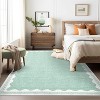 coucheta Multi-size Washable Area Rugs for Living Room, Modern Non-Slip Low-Pile Carpet with Rubber Back, for Bedroom, Dining, Office, Entryway - 2 of 4
