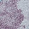 HomeRoots 5' X 8' Lavender And Teal Blue Abstract Washable Indoor Outdoor Area Rug - 4 of 4