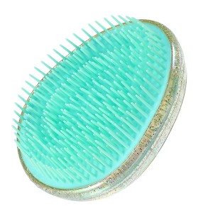 Unique Bargains Egg Shape Mini Portable Hair Brush 3.5" x 2.68" x 1.89" 1 Pc - 1 of 4