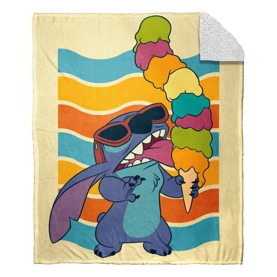 Lilo & Stitch Silk Touch Sherpa Throw