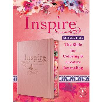 NLT Inspire Bible for Creative Journaling (Navy Hardcover