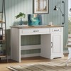 47" Farmhouse Executive Desk, Rustic Home Office Desk with Drawers and Storage Cabinet, Wood Computer Desks Writing Workstation for Home Office&Study - 2 of 4
