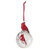 Sullivans Cardinal Ball Ornament 4.5"H Red - 2 of 2