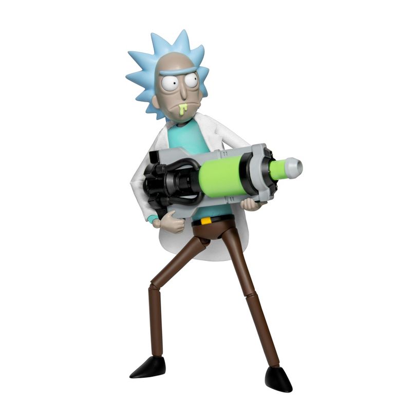 Rick Sanchez Action Figure with Portal Gun and Accessories