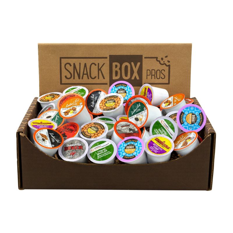 Snack Box Pros Assorted Box Medium Roast Coffee - 40ct, 1 of 5