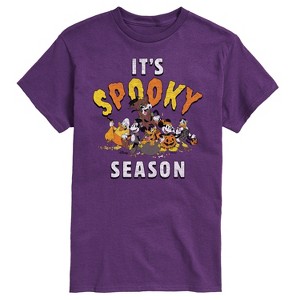 Men's Disney It's Spooky Season Short Sleeve Graphic T-Shirt - Purple - Small - 1 of 4
