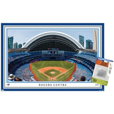 Trends International Mlb Toronto Blue Jays - Team 23 Unframed Wall Poster  Print Clear Push Pins Bundle 14.725 X 22.375 : Target