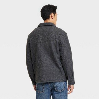 Pull homme Goodfellow & Co gris style pêcheur col manches longues moyen