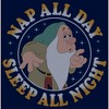 Boy's Snow White and the Seven Dwarves Nap All Day Sleep All Night T-Shirt - 2 of 4