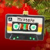 Cody Foster 2.0 Inch Vintage Black Mix Tape Tree Ornament , Ornament Favorite Song Tea Dance Beach (1PC) - 3 of 3