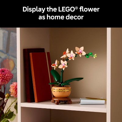 Детские конструкторы LEGO Botanicals Mini Orchid Building Set for Adults, Decor for Home or Office 10343 — фото 6