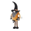 Gulches 6.3x4.3x16" Fabric Standing Orange Gnome, Halloween Decor with Banner - 2 of 4