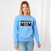 Simply Sage Market Women's Graphic Sweatshirt Basketball Mom Smiley Face - 3 of 4