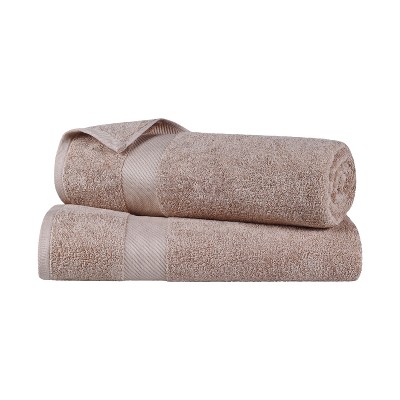 Modern Solid Classic Premium Luxury Cotton 6 Piece Bath, Face, And