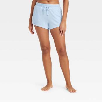Women's Cozy Yarn Shorts - Stars Above™ Blue S : Target
