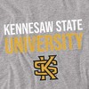 Men's Kennesaw State University Official Stacked Adult T-Shirt - 2 of 4