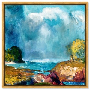 Art Remedy George Bellows - The Coming Storm Chic Coastal Wall Art Framed - 1 of 4
