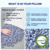 Itopfox Cooling Memory Foam Pillow for Deep Sleep & Neck Support with Removable Washable Cover, Pain Relief for Shoulder Back Side, Queen Size - 4 of 4