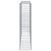 vidaXL Gabion Basket Silver Galvanized Iron Large Heavy Weight Endurance - 4 of 4