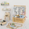 Baby Shower Crate Closet, Baby Baskets with Hangers Handle, Baby Crate Box for Baby Shower, Welcome Gift Basket for Newborn Baby, for New Parents - 2 of 4