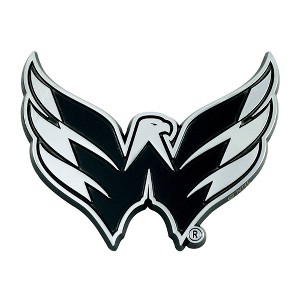 NHL Washington Capitals 3D Chrome Metal Emblem - 1 of 3