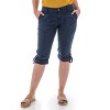 Aventura Clothing Women's Delmar Organic Roll Tab Crop Pant - 4 of 4