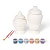 2ct Halloween Craft Ceramic Apothecary Jars Painting Kit - Mondo Llama™ - 3 of 4