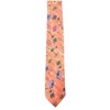 Men's Floral Cotton 3.35 Inch Wide And 58 Inch Long Neckties And Hankies - 2 of 3
