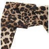 Allegra K Women's Long Neckscarf Fashion Leopard Print Skinny Scarf 88x5cm/35x2" 1 Pc - 4 of 4