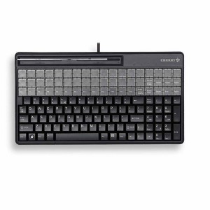 Cherry Americas G86-71401EUADAA LPOS Keyboard - 135 Keys - MSR - USB - Black. - 1 of 1