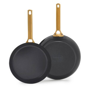GreenPan (10" and 12") Reserve Pro Ceramic Nonstick Frypan Set - 1 of 4