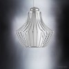Urban Ambiance Luxury Modern Pendant Light,  10-1/2" x 10",  Sterling Steel Finish, UHP2860 - 3 of 4