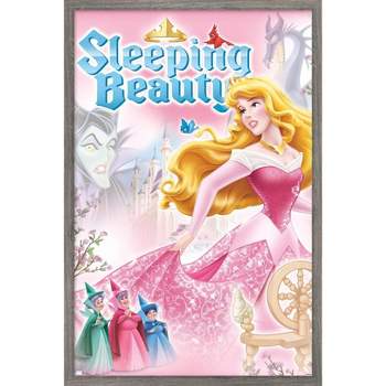 Trends International Disney Sleeping Beauty - Cover Framed Wall Poster Prints