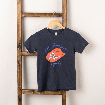 The Juniper Shop All American Girl Hat Youth Short Sleeve Tee