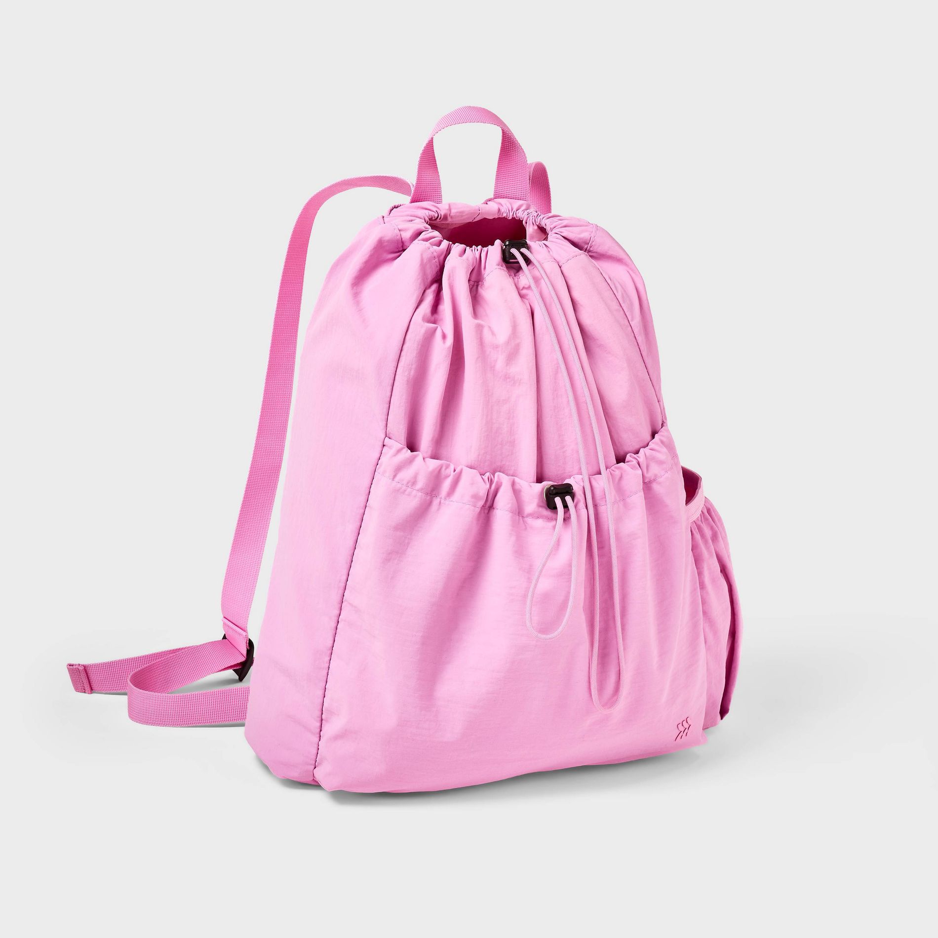 20L Cinch Backpack - All In Motion™ Pink: Water Repellent, Softside Woven Design
