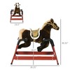 VYNXARIA Kids Spring Rocking Horse, Ride on Horse for Girls and Boys with Animal Sounds - 3 of 4