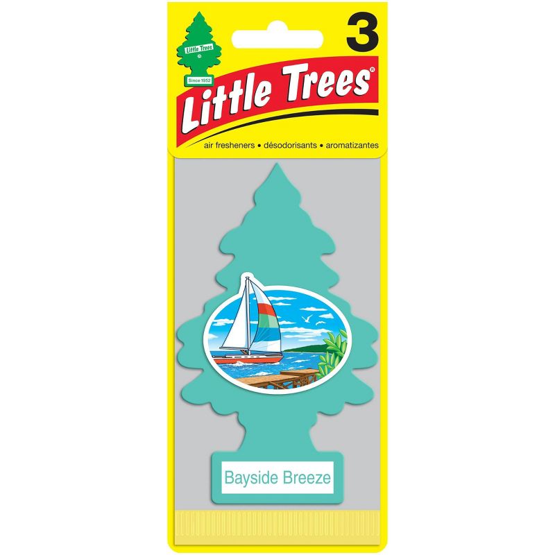 Little Trees Bayside Breeze Air Freshener 3pk, 1 of 5
