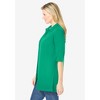 Woman Within Knit Shirt With Free Tank - 4 of 4