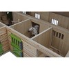 Universal Hobbies 1/24 Kids Globe Wooden Horse Stable with 4 Boxes, Storage and Wash Box, 610211 - 3 of 4