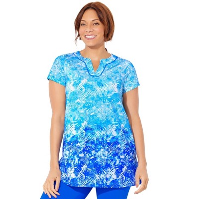 Swimsuits for All Women's Chlorine Resistant Swim Tunic (Plus Sizes Available)